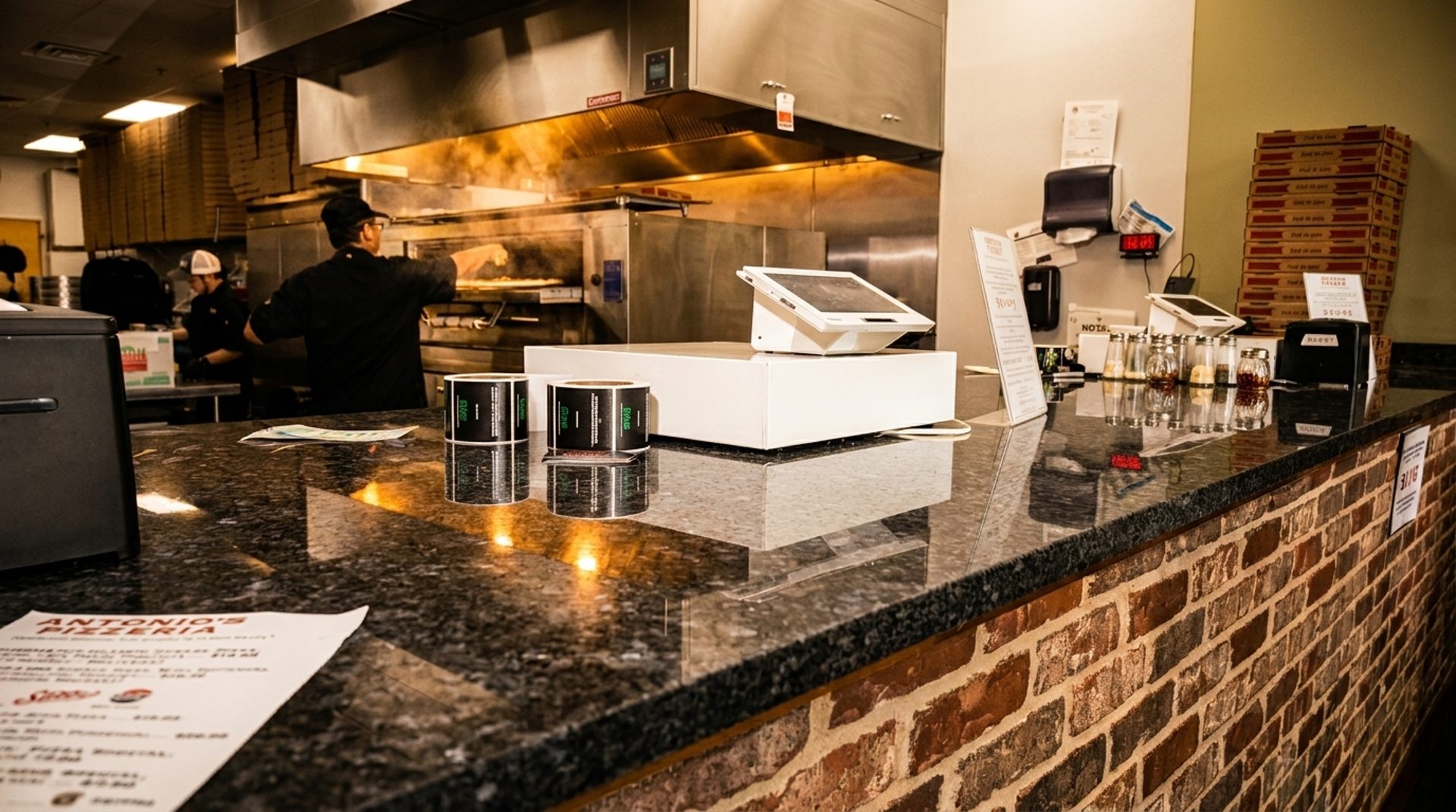 A strip-mall pizza shop, done right