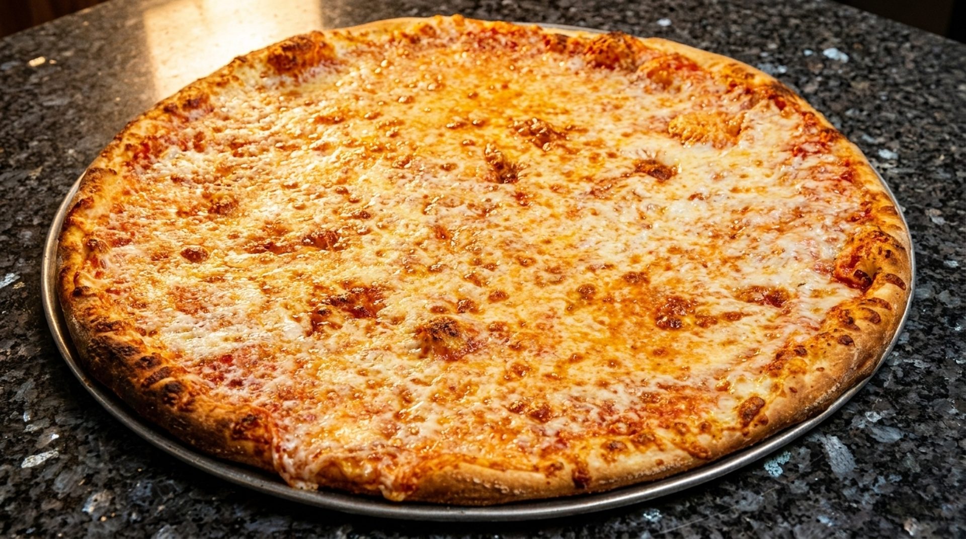 The dough. The sauce. That's it.