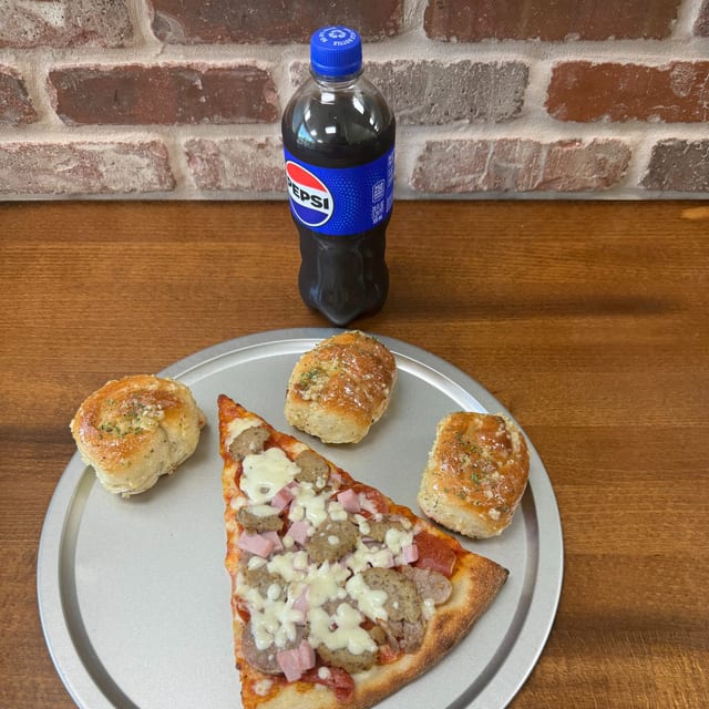 Meat Lovers Lunch Combo.