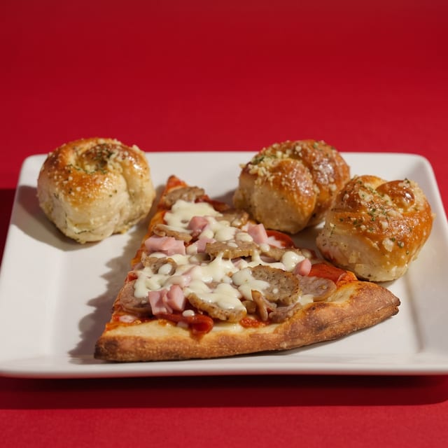 Meat Lovers Lunch Combo.